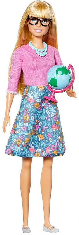 JUGUETE BARBIE TEACHER BLONDE