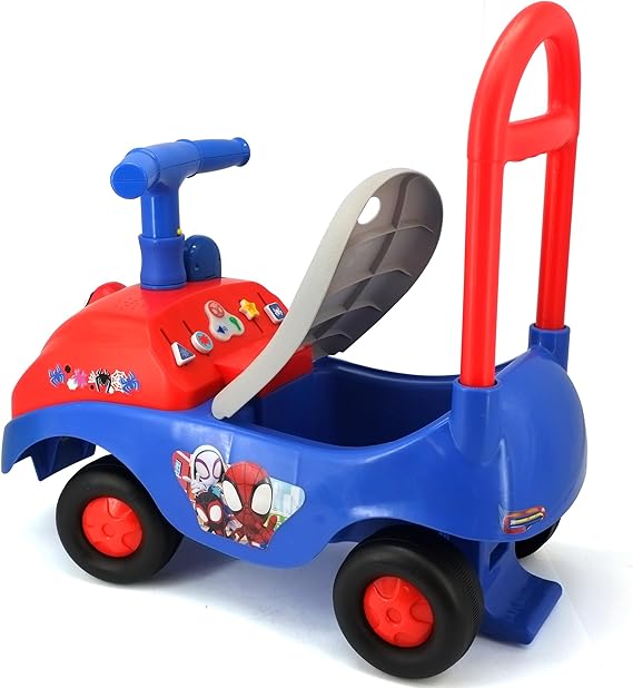 JUGUETE SPIDEY RIDE-ON WITH LIGHTS, SOUND