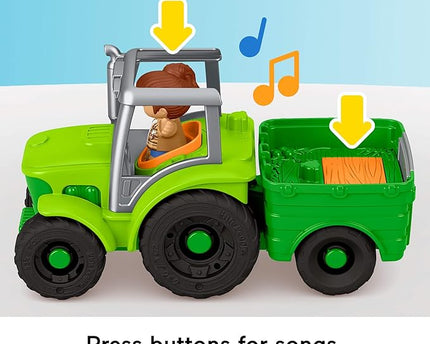 JUGUETE LITTLE PEOPLE LARGE VEHICLE PLAY TRACTORPUSH