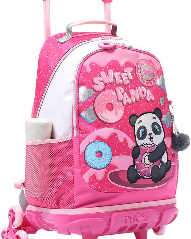 MOCHILA DE RUEDAS SWEET PANDA TOTTO