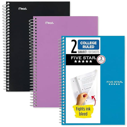 CUADERNO ESPIRAL FIVE STAR 2MAT