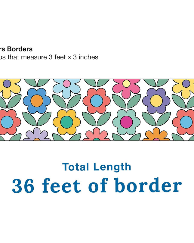 BORDERS FLOWERS STRAIGHT