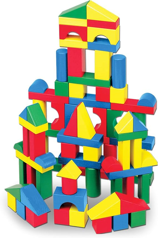 JUEGO DE MADERA BLOCKS 100 PCS