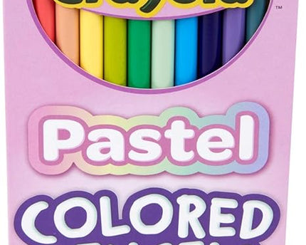 COLORES PASTEL CRAYOLA 12CLRS