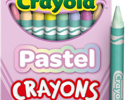 CRAYONES PASTEL CRAYOLA 24CLRS