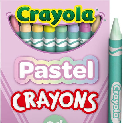 CRAYONES PASTEL CRAYOLA 24CLRS
