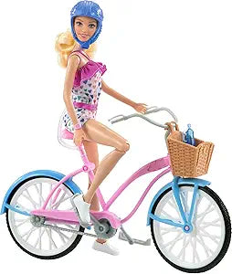 JUGUETE BARBIE DOLL & BICYCLE