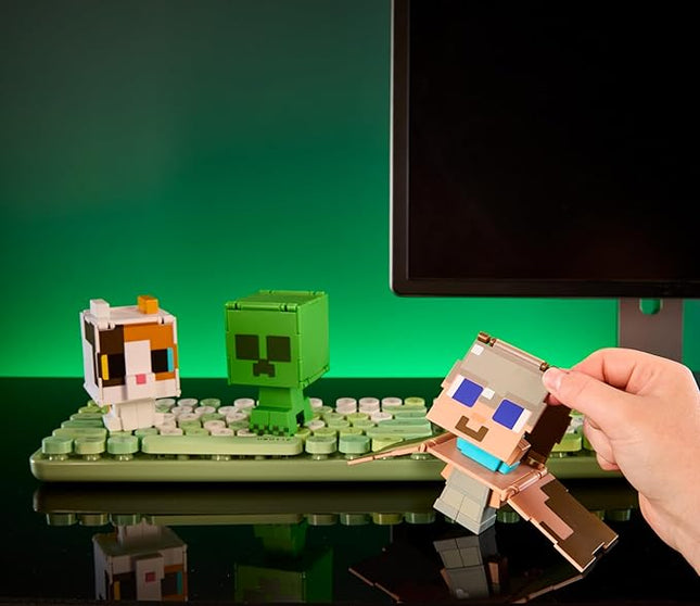 JUGUETE MINECRAFT FLIPPIN FIGURE CREEPER