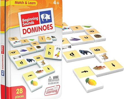 BEGINNING SOUNDS DOMINOES - 28 PCS