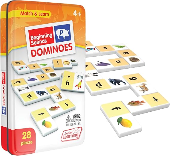 BEGINNING SOUNDS DOMINOES - 28 PCS
