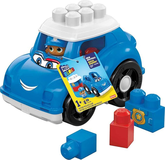 JUGUETE MEGA BLOKS FIRST BUILDERS LIL VEHICLES CLASSIC BLUE
