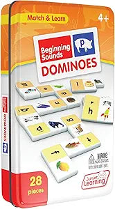 BEGINNING SOUNDS DOMINOES - 28 PCS