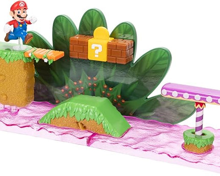 JUGUETE NINTENDO 2.5" 5 FIGURE MARIO WORLD DIORAMA SET