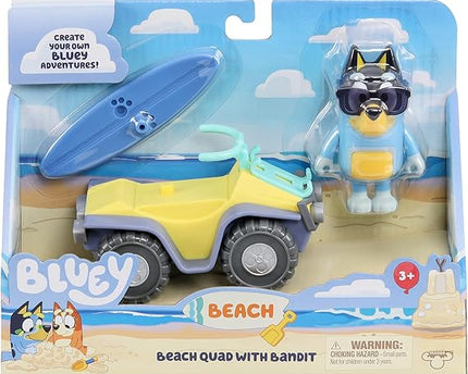 JUGUETE BLUEY BEACH SQUAD W/ BANDIT