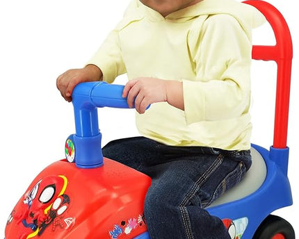 JUGUETE SPIDEY RIDE-ON WITH LIGHTS, SOUND