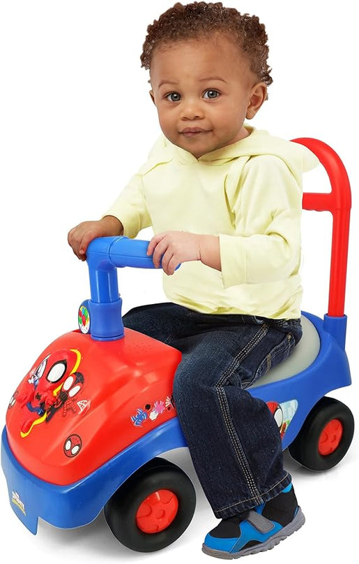 JUGUETE SPIDEY RIDE-ON WITH LIGHTS, SOUND