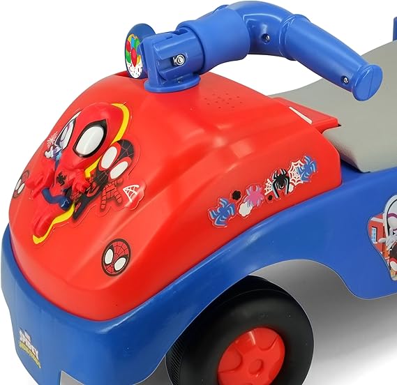 JUGUETE SPIDEY RIDE-ON WITH LIGHTS, SOUND
