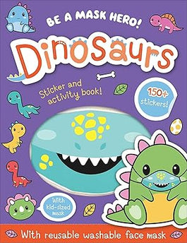 LIBRO  BE A MASK HERO DINOSAURIO