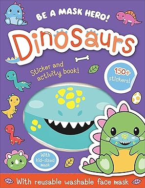 LIBRO  BE A MASK HERO DINOSAURIO