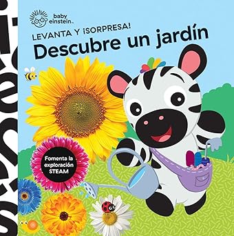 LIBRO DESCUBRE UN JARDIN  BABY EINSTEIN