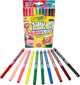 MARCADORES SILLY SCENT CRAYOLA FINO 10CLRS