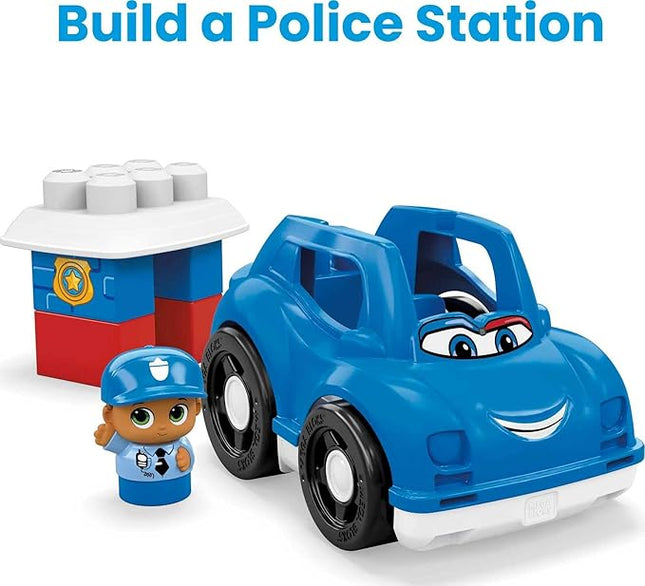 JUGUETE MEGA BLOKS FIRST BUILDERS LIL VEHICLES CLASSIC BLUE