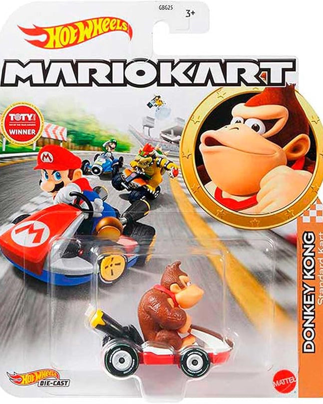 JUGUETE HOT WHEELS MARIO KART DONKEY KONG