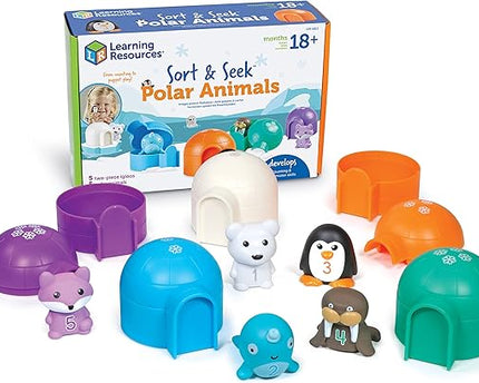 JUEGO SORT & SEEK POLAR ANIMALS