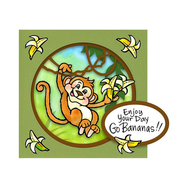 SELLO Y PLANTILLA MONKEY