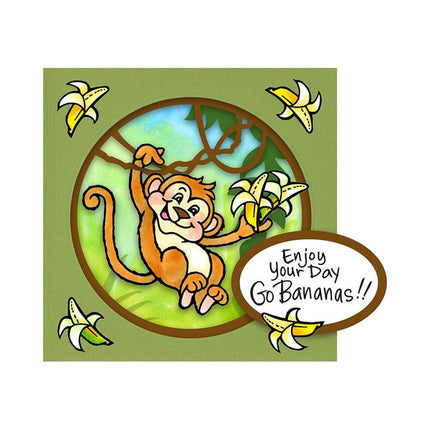 SELLO Y PLANTILLA MONKEY