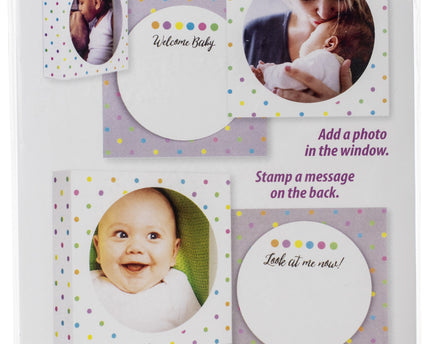 CARD KIT BABY PHOTO WINDOW RAMA