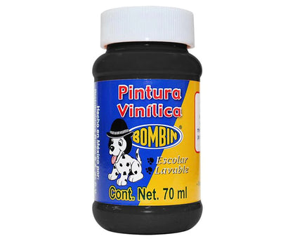 PINTURA VINÍLICA 70ML NEGRO