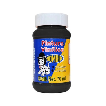 PINTURA VINÍLICA 70ML NEGRO