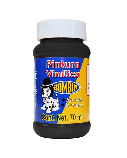 PINTURA VINÍLICA 70ML NEGRO