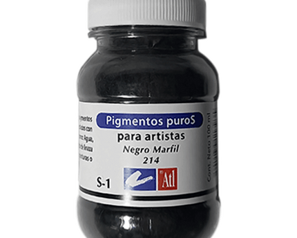 PIGMENTOS PUROS 100 GR NEGRO MARFIL
