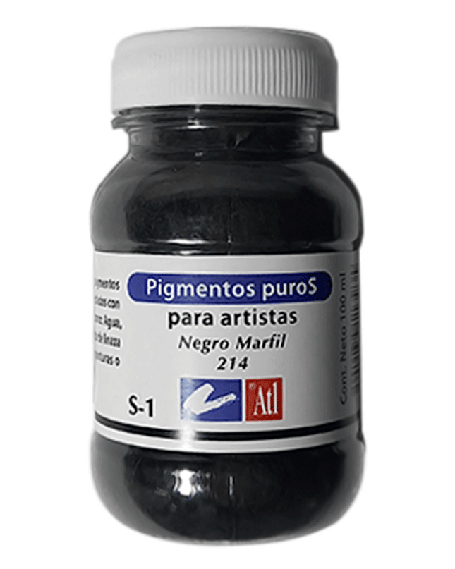 PIGMENTOS PUROS 100 GR NEGRO MARFIL