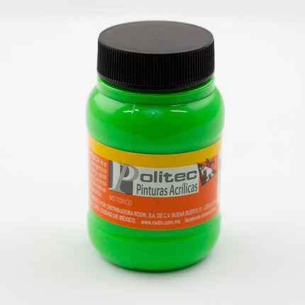 PINTURA ACRÍLICA FLUORESCENTE 100ML VERDE