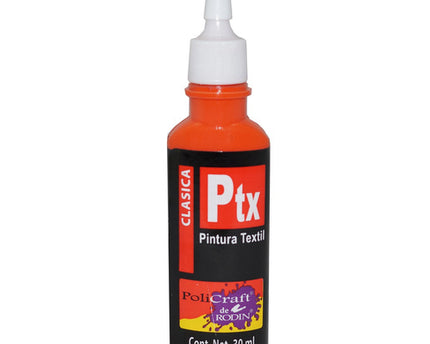 PINTURA TEXTIL CLÁSICA HOBBY 30ML NARANJA