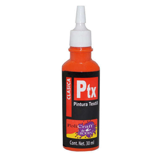 PINTURA TEXTIL CLÁSICA HOBBY 30ML NARANJA
