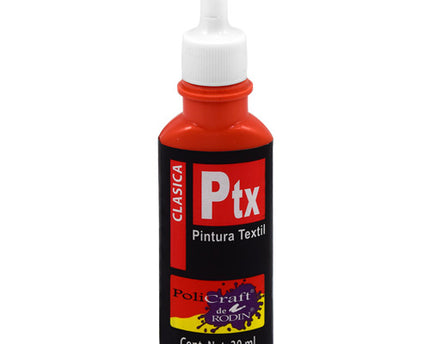 PINTURA TEXTIL CLÁSICA HOBBY 30ML ROJO