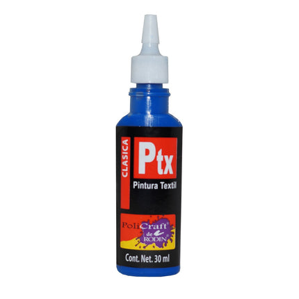PINTURA TEXTIL CLÁSICA HOBBY 30ML AZUL ULTRAMAR
