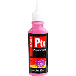 PINTURA TEXTIL CLÁSICA HOBBY 30ML ROSA