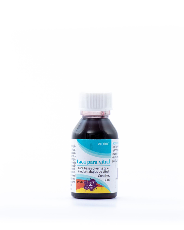 LACA PARA VITRAL 30ML ROSA