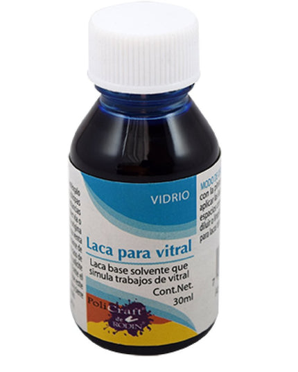 LACA PARA VITRAL 30ML AZUL ULTRAMAR