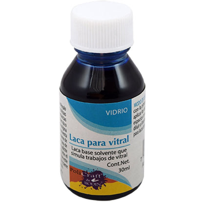 LACA PARA VITRAL 30ML AZUL ULTRAMAR