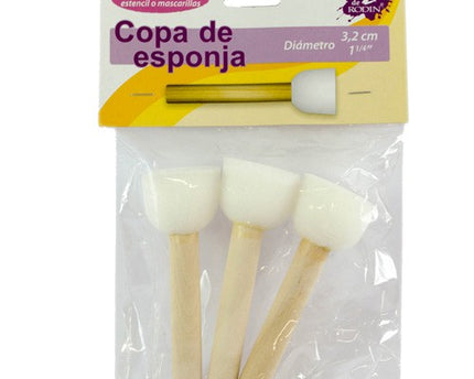 APLICADORES DE ESPONJA 1 1/4 3UND