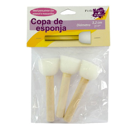 APLICADORES DE ESPONJA 1 1/4 3UND