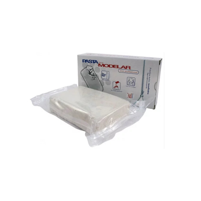 PASTA P/ MODELAR BLANCA 500GR.
