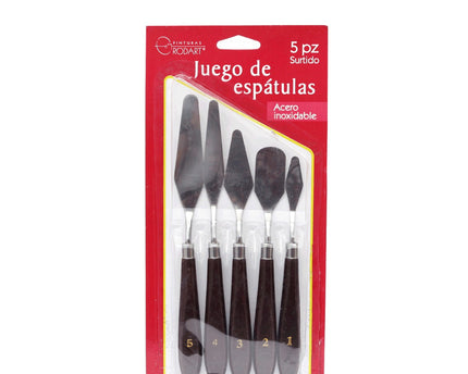 ESPÁTULAS METÁLICAS 5UND