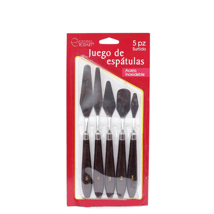 ESPÁTULAS METÁLICAS 5UND